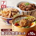 【ふるさと納税】【7営業日以内に発送】 【岩元精肉店】鹿児島県産 贅沢 お惣菜 詰合せ セット A バラエティ かごしま黒豚 黒豚 ハンバーグ 炙り焼き 薄切り...