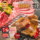 【ふるさと納税】和牛日本一！ 鹿児島県産黒豚＆黒牛5種BBQセット 黒豚 BBQ セット 厳選 牛肉 お肉 肉 黒毛和牛 和牛 国産牛 豚肉 かごしま黒豚 鹿児島県産黒毛和牛 経産牛 ヘルシー 旨み キャンプ レジャー 行楽 焼肉 豚とろ カルビ 赤身 鹿児島県 鹿児島市 送料無料