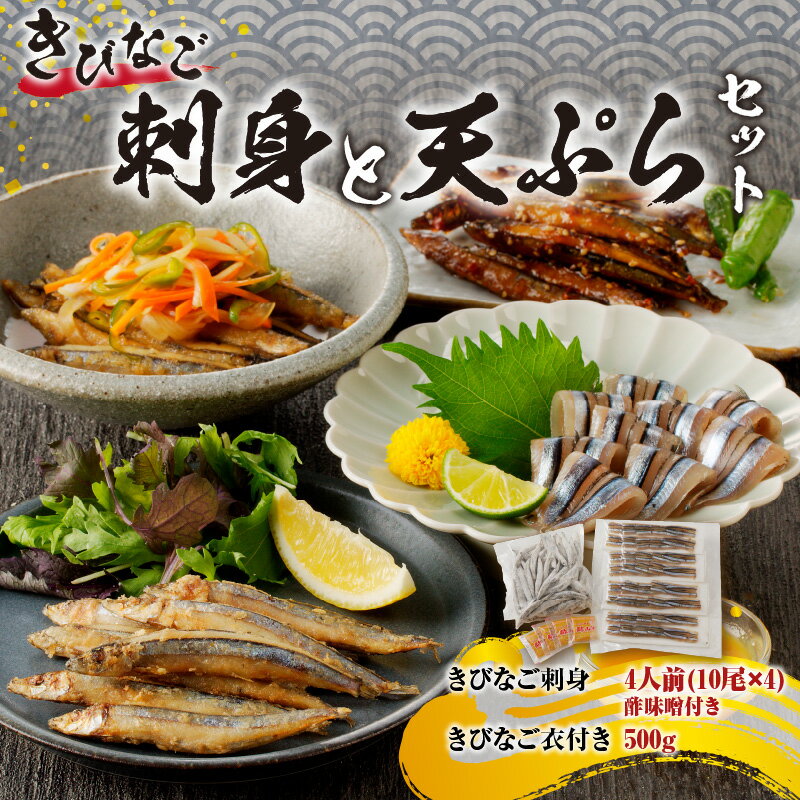 【ふるさと納税】 キビナゴの刺身と天ぷらセット 送料無料 鹿児島県産 特産品 厳選 郷土料理 キビナ ...