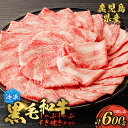 【ふるさと納税】 鹿児島県産 黒毛和牛 しゃぶしゃぶ すき焼き ギフト 600g 牛 牛肉 肉 和牛 肩ロース 牛しゃぶ 焼きすき焼き ジューシー 夕食 美味し...