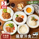 【ふるさと納税】【5営業日以内に発送】 薩摩 洋食 セット 送料無料 惣菜 おかず ハンバーグ 牛肉 豚肉 鶏肉 チキン シチュー スープ バラエティ 詰め合わ...