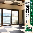 【ふるさと納税】 現代の名工カンパニー特製 ペット 介護 洗える畳 洗畳 縁無 琉球畳 新調 6帖サイズ 畳 半帖サイズ 12枚 たたみ 新築 リフォーム 洗え...
