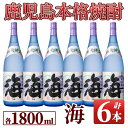 【ふるさと納税】海セット(1.8L×6本)温泉水を使用した芋