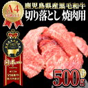 【ふるさと納税】うしの中山 切り落とし 焼肉 用 500g （500g×1パック） 和牛 黒毛和牛 牛肉 【株式会社nixy 中山亭 鹿屋店】