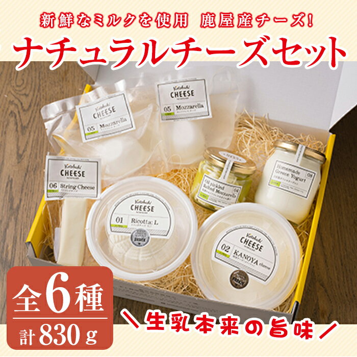 【ふるさと納税】kotobuki cheese ナチュラルチーズセット（モッツァレラ、カノヤ、リコッタ、モッツァレラハーブオイル漬け、ストリング、ギリシャヨーグルト） 新鮮なミルクを使用した鹿屋産のチーズ！【株式会社寿商会　kotobuki cheese】