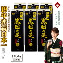 【ふるさと納税】芋焼酎 紙パック 6本セット 焼酎 芋 1800ml アルコール 25度 天然アルカリ温泉水 財寶温泉 を割水に使用 ギフト 贈り物 プレゼント お酒 鹿児島県 【財宝】