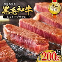 【ふるさと納税】シャトーブリアン <A4等級>鹿児島県産黒毛和牛シャトーブリアン(計200g・100g×2枚)ヒレの中でもさらに希少な部位!やわらかい赤身!豊かな香りとジューシーな甘みをご堪能ください【財宝】