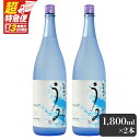 【ふるさと納税】【超特急便】【お急ぎ便】 「芋焼酎名産地」鹿児島のちょっとした贅沢焼酎 「うみ」 一升瓶2本 お湯割りがおススメ! 芋焼酎 芋 いも 焼酎 お酒 鹿児島 常温 常温保存 うみ【しもかりや酒店】
