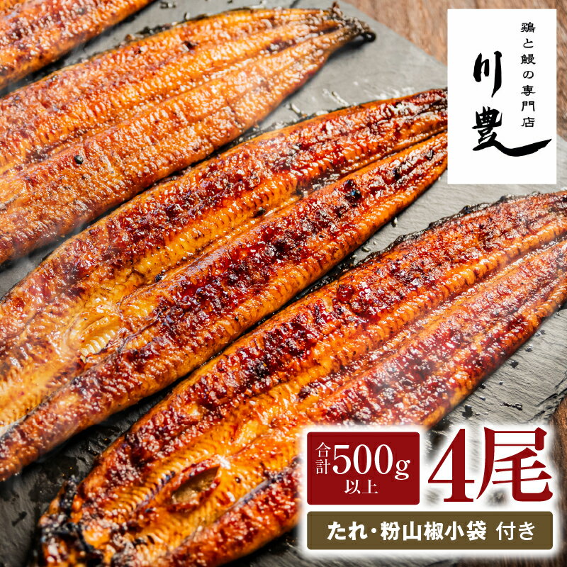 【ふるさと納税】【土用の丑の日特集】＜国産＞ 昭和56年創業 うなぎの川豊 有頭 ...