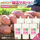 【ふるさと納税】ア!ハッピィモ6個セット(プレーン) 合計3kg 鹿児島県産 いも 芋 さつま芋 飲料 発酵食品 乳酸菌【合同会社HMS】