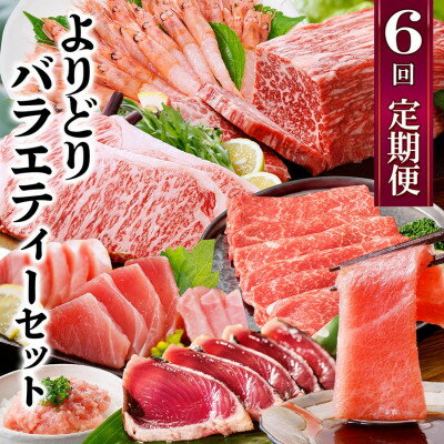 定期便6回配送 よりどりバラエティーセット GG5-0004[配送不可地域:離島]