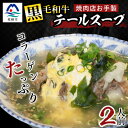 20位! 口コミ数「0件」評価「0」焼肉店お手製 鹿児島黒毛和牛 やわらかテールスープ 2人前 AA-467【配送不可地域：離島】【1166392】