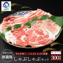 【ふるさと納税】鹿籠豚しゃぶしゃぶ用セット【ロース&バラ計600g】枕崎産黒豚使用 A6-7【配送不可地域:離島】【1166983】