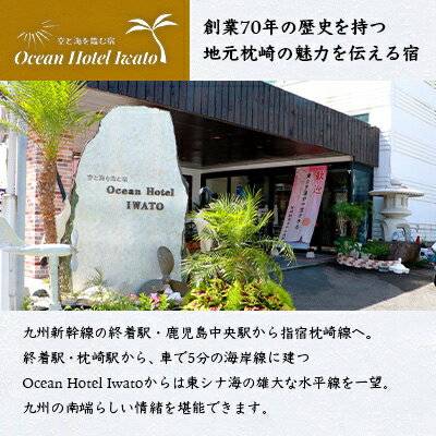 【ふるさと納税】【宿泊券】空と海を臨む宿Ocean Hotel Iwato (朝食付)シングル1泊2日 DD-101【1166996】その2