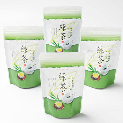 鹿児島県産緑茶ティーバッグセット4袋[合計72パック] AA-170