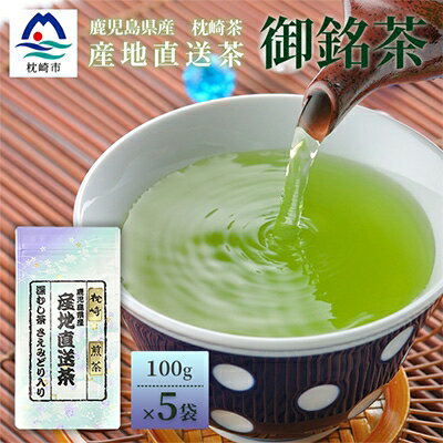 [ 煎茶 ] ( 100g×5本 ) 鹿児島県 枕崎産 大河内製茶 AA-663