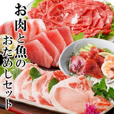 【ふるさと納税】お肉と魚のお試しセット A6-68【配送不可地域：離島】【1489078】