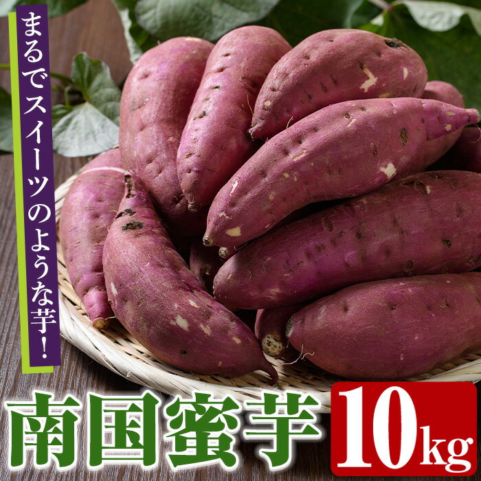 【ふるさと納税】数量限定！熟成芋「南国蜜芋」(10kg)国産 お芋 野菜 デザート 焼芋 期間限定【うとさんち】a-20-13