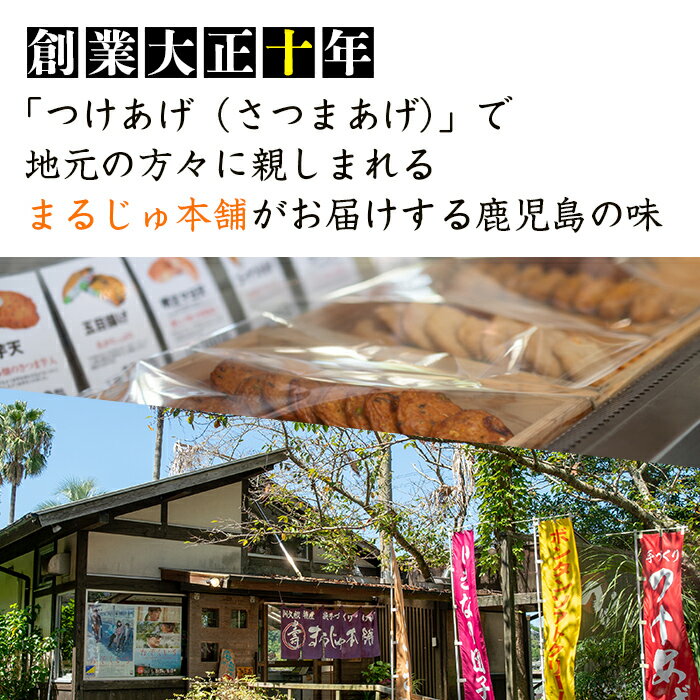 【ふるさと納税】さつま揚げ「まごころセット」(合計22枚・5種)国産 さつまあげ つけあげ つけ揚げ 練り物 練物 魚介 手作り 鹿児島 詰め合わせ おかず【まるじゅ本舗】a-11-12 2