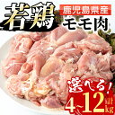 【ふるさと納税】《選べる内容量》鹿児島県産 若鶏 モモ肉 (計4kg・計8kg・計12kg) 鶏肉 鳥肉 とり肉 モモ もも肉 国産 鹿児島県産 2kg 4kg 8kg 12kg 安心安全 冷凍 【まつぼっくり】(4)