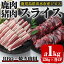 【ふるさと納税】《毎月数量限定》鹿児島県出水市産 大幸鹿・猪 BBQ用スライス（250g×各2P 計4P・1kg）..