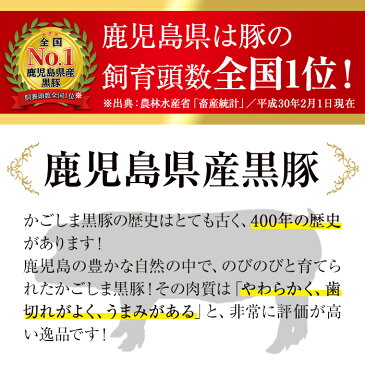 【ふるさと納税】鹿児島特産の黒豚三昧！黒豚切落とし(525g)と黒豚とんかつ(500g)豚肉でも黒豚は贅沢な逸品！更に黒豚生ハム(100g)付！【水迫畜産】【1027949】