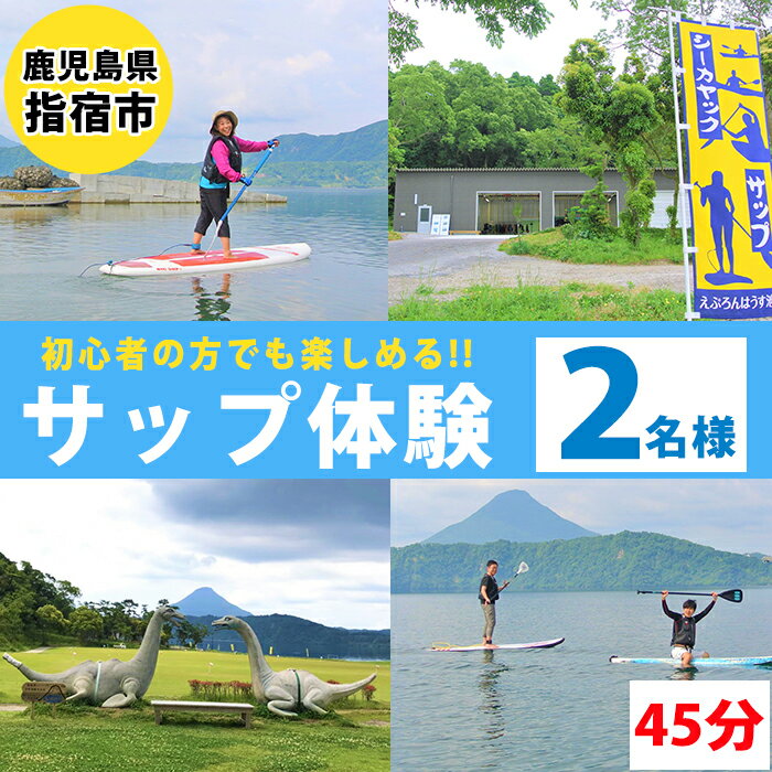 8位! 口コミ数「0件」評価「0」】＜池田湖でアクティビティ体験＞サップペアチケット(1台レンタル・45分間) 鹿児島 サップ パドルボード 体験 レジャー アクティビティ ･･･ 