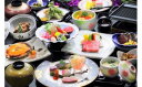 【ふるさと納税】<1泊2食付ペア宿泊券>オーシャンビューのデラックス和洋室(黒毛和牛雅コース) 宿泊券 温泉 旅館 ホテル 宿泊ペア券 九州 鹿児島県 指宿 誕...