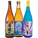 【ふるさと納税】種子島焼酎:3酒飲みくらべセット一升瓶