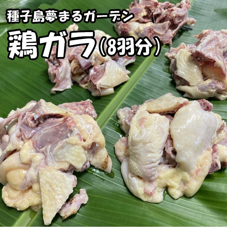 種子島 夢まるガーデンの鶏ガラ(8羽分)約3kg