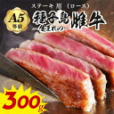 【ふるさと納税】「自慢の逸品」種子島生まれ雌牛　ステーキ用（300g）