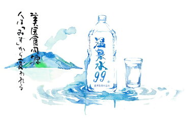 【ふるさと納税】飲む温泉水/温泉水99（1.9L×12本）