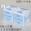 3位! 口コミ数「2件」評価「5」 天然アルカリ温泉水 薩摩の奇蹟 10L×2箱 12ヶ月 定期便 送料無料 鹿児島 天然温泉水 シリカ水 国産 温泉水 軟水 硬度0.6 超･･･ 