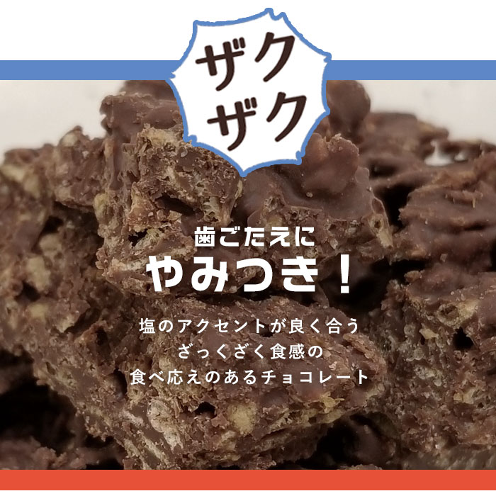 【ふるさと納税】 甘じょっぱさがクセになる 塩チョコ　10箱　塩チョコ チョコ 甑島 甘じょっぱ 鹿児島県 薩摩川内市 送料無料