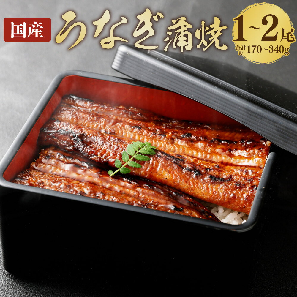 【ふるさと納税】 九州産うなぎ蒲焼 1～2尾 約170g×1～2尾 計約170～340g AS-84 ...