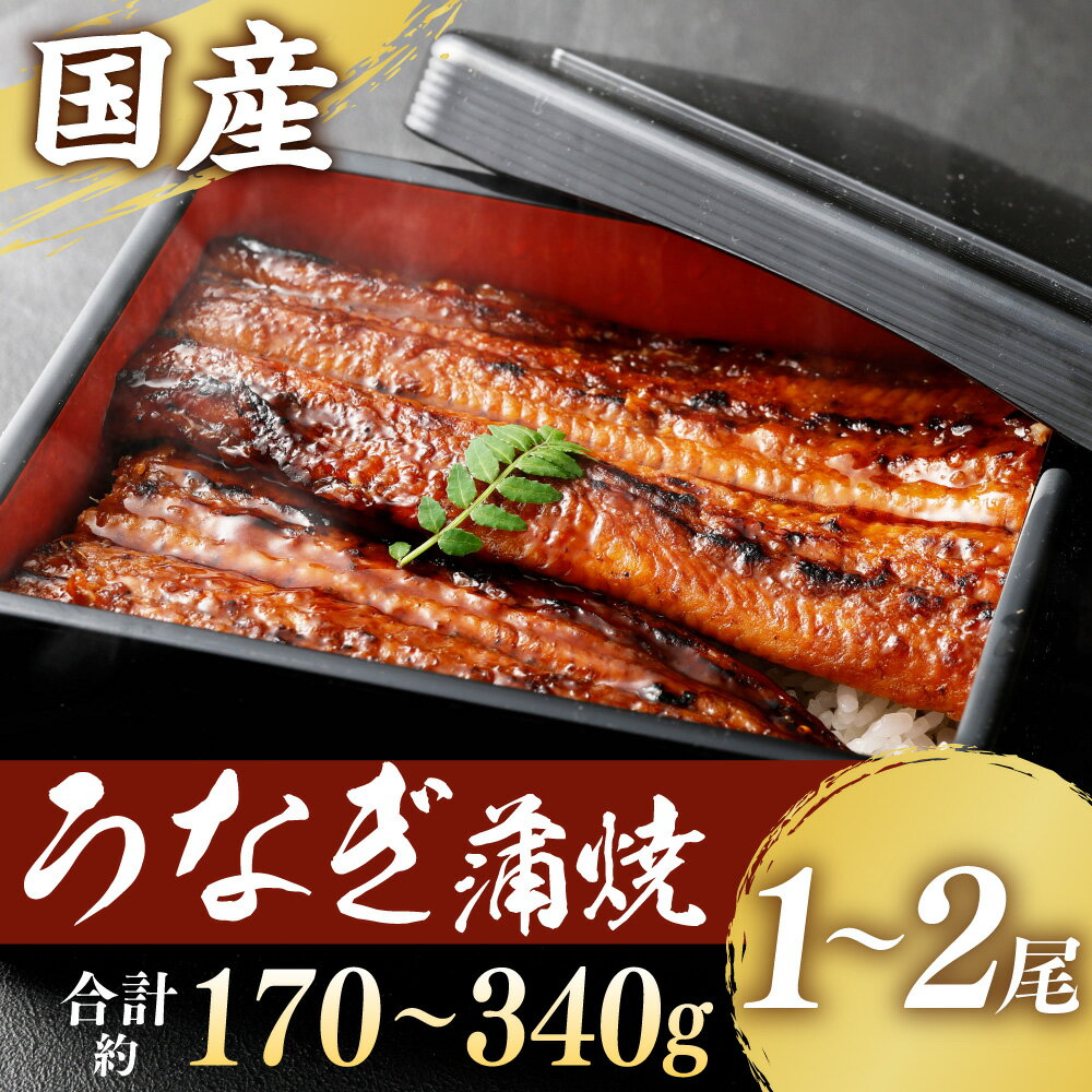 【ふるさと納税】 九州産うなぎ蒲焼 1～2尾 約170g×1～2尾 計約170～340g AS-840 うなぎ 蒲焼き うなぎ 蒲焼き 薩摩川内うなぎ 薩摩川内鰻 蒲焼 うなぎ蒲焼 冷凍 国産 鰻 ウナギ ギフト プレゼント お中元 お歳暮 薩摩川内市 川内市 川内 ふるさと 納税