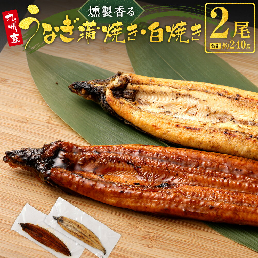 【ふるさと納税】燻製香る うなぎ蒲焼き 白焼き セット 計2