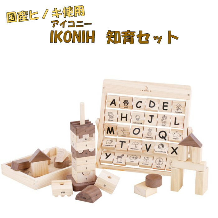 29位! 口コミ数「0件」評価「0」薩摩川内市産ヒノキ IKONIH 知育セット おもちゃ 知育 パズル 玩具 ひのき 檜 ヒノキ プレゼント 贈答用 子供 お祝い 木製品 木･･･ 
