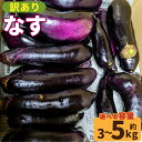 【ふるさと納税】【選べる・容量】【訳アリ】鹿児島県産ナス 3kg 5kg 朝どれ 季節限定 なす ナス 茄子 なすび 朝どれ 朝採れ 夏野菜 夏 なつ 野菜 やさい 訳アリ 訳あり 傷あり 変形 季節限定 夏限定 農家直送 鹿児島県 薩摩川内市 送料無料 ZS-784