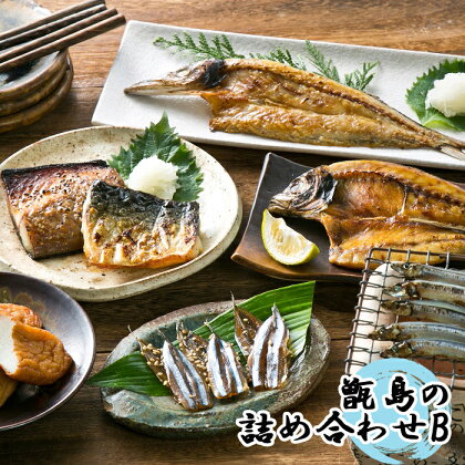 甑島の詰め合わせB きびなご あじ さば かます さつまあげ 海上天日干し 鹿児島 東シナ海 甑島 上甑島 キビナゴ アジ サバ カマス さつま揚げ 薩摩揚げ