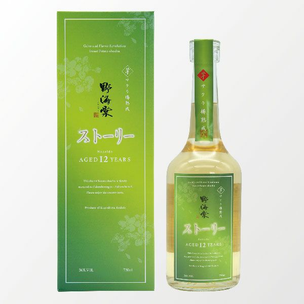 [蔵直・限定品]芋焼酎 野海棠 ストーリー 720ml(サクラ樽熟成 芋 12年) 36度以上 祁答院蒸溜所 いも焼酎 本格焼酎 薩摩焼酎 長期熟成 プレミアム ギフト プレゼント 贈答 父の日 お歳暮 DS-302