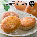 【ふるさと納税】米粉マドレーヌ10個入 グルテンフリー のせ菓楽 お菓子 スイーツ 焼き菓子 送料無料 鹿児島 薩摩川内市