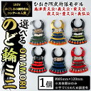 【ふるさと納税】<種類選べる!>ひおきPR武将隊モデル OMAMORIのど輪ミニ(1個) 戦国武将 武将 甲冑 のど輪 お守りおまもり インテリア チャーム 飾...