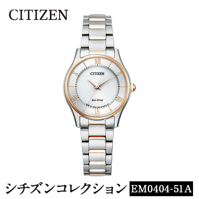 【ふるさと納税】CITIZEN腕時計「シチズン・コレクション」(EM0404-51A)【シチズン時計】