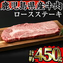 【ふるさと納税】鹿児島県産牛肉 牛肩ロースステーキ肉 1ポンド(約450g) 国産 鹿児島県産 冷凍 牛肉 牛肩ロース ステーキ 牛 肉 肩ロース ロース【Rana】