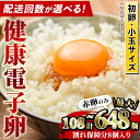 8位! 口コミ数「3件」評価「5」≪配送回数が選べる≫鹿児島県産！健康電子卵・初卵(赤卵のみ)(計108個/全6回定期便) 国産 九州産 たまご タマゴ 玉子 生たまご 若鶏･･･ 