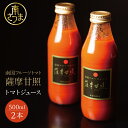 【ふるさと納税】フルーツトマト「薩摩甘照」ジュース 計1L(500ml×2本)鹿児島県産 南国 フルーツトマト100%使用 さつまあまてらす トマトジュース 濃厚 コク 甘み 天然素材 とまと 野菜 飲料 ドリンク ギフト 贈り物 贈答用 化粧箱入り 高槻電器工業 南さつま市 送料無料