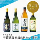 ふるさと納税限定！本格芋焼酎 厳選銘柄　飲み比べセット（4銘柄 各1本）2022 酒類鑑評会優等賞 いも焼酎 芋焼酎 飲み比べ お酒 鹿児島 ハイボール 内祝い 贈答用 ギフトセット 宇都酒造 家飲み 宅飲み ギフト ご贈答 送料無料