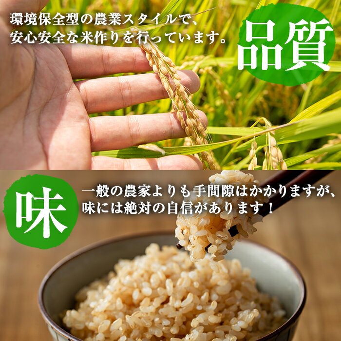 【ふるさと納税】【数量限定】＜白米＆玄米＞鹿児島県産なつほのか 計9kg(各4.5kg×2袋)米の匠・川崎さん自慢のお米！【川崎農産】a3-056