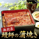 【ふるさと納税】☆無投薬☆鰻師の蒲焼き真空パック 3尾セット A-143